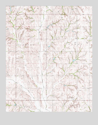 Anthon, OK USGS Topographic Map