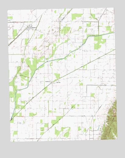 Delaplaine, AR USGS Topographic Map