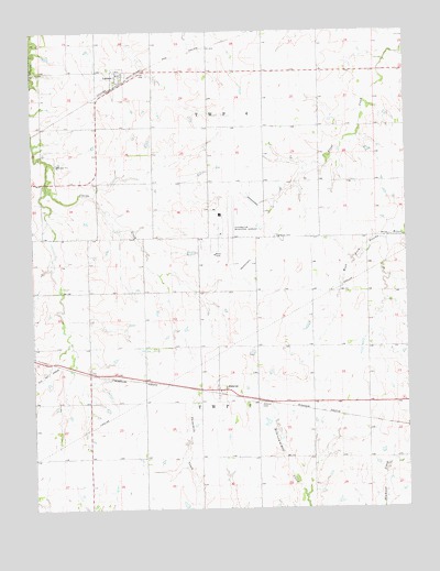 Delavan, KS USGS Topographic Map