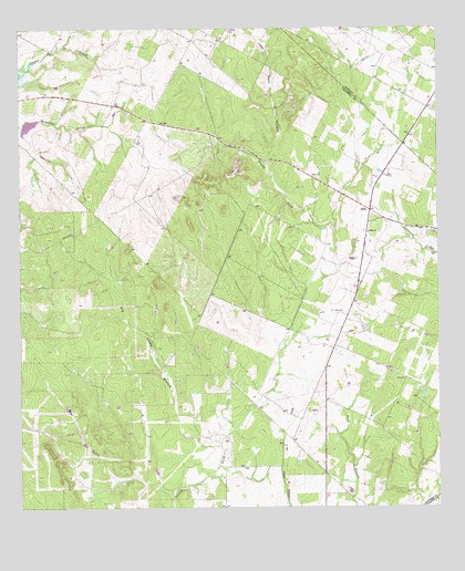 Delhi, TX USGS Topographic Map