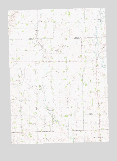 Dell Rapids SE, SD USGS Topographic Map