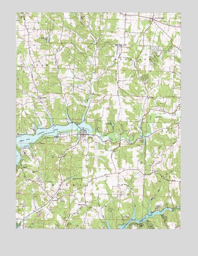 Dellroy, OH USGS Topographic Map