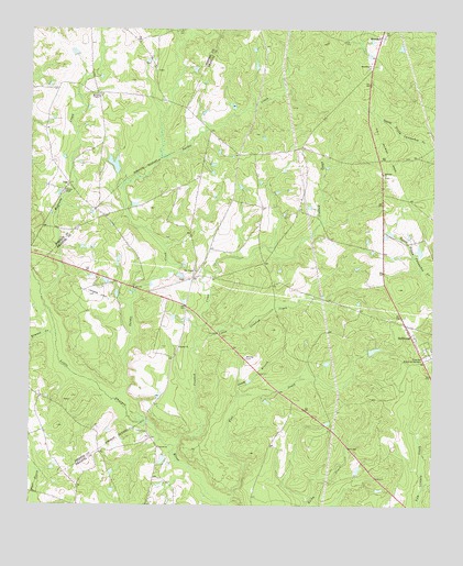 Dellwood, GA USGS Topographic Map