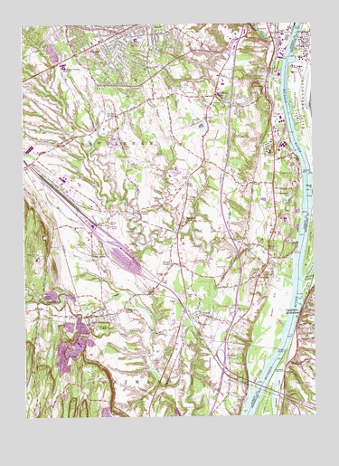Delmar, NY USGS Topographic Map