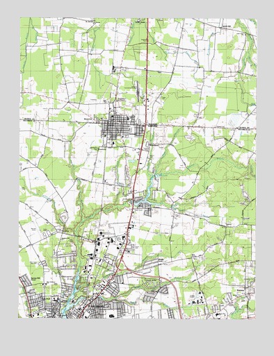 Delmar, MD USGS Topographic Map