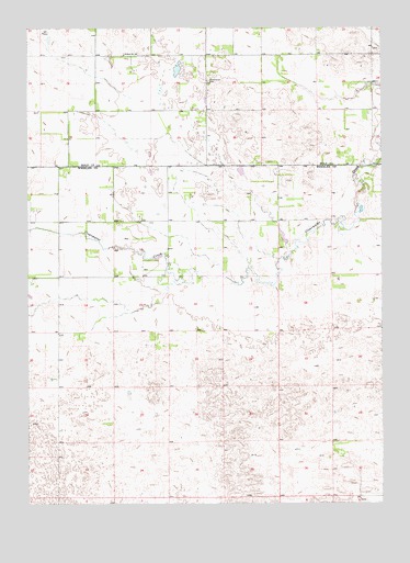 Deloit SW, NE USGS Topographic Map