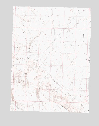 Acty Mountain NW, OR USGS Topographic Map