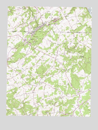 Delta, PA USGS Topographic Map