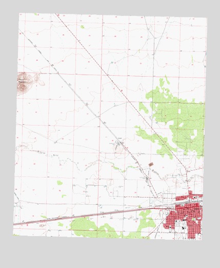 Deming West, NM USGS Topographic Map