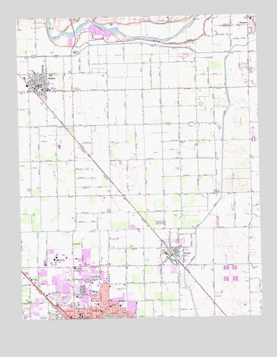 Denair, CA USGS Topographic Map