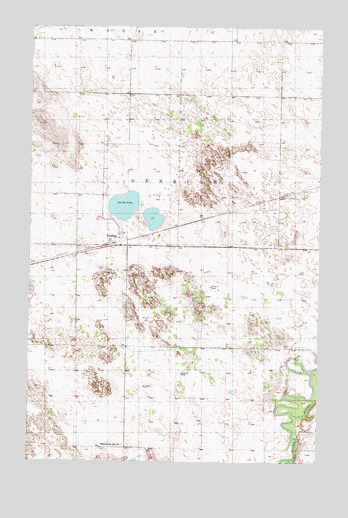 Denbigh, ND USGS Topographic Map