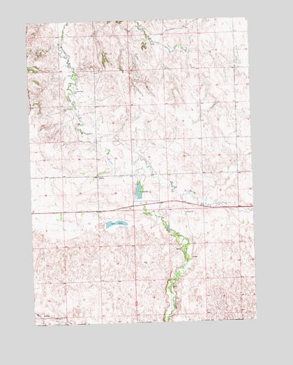 Denby, SD USGS Topographic Map