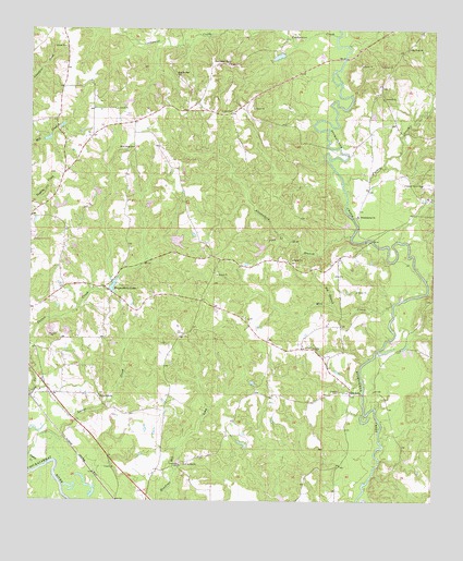 Denham, MS USGS Topographic Map
