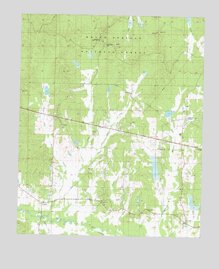 Denmark, MS USGS Topographic Map