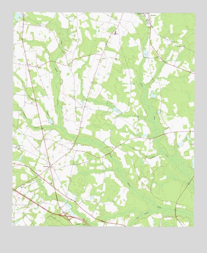 Denmark, GA USGS Topographic Map