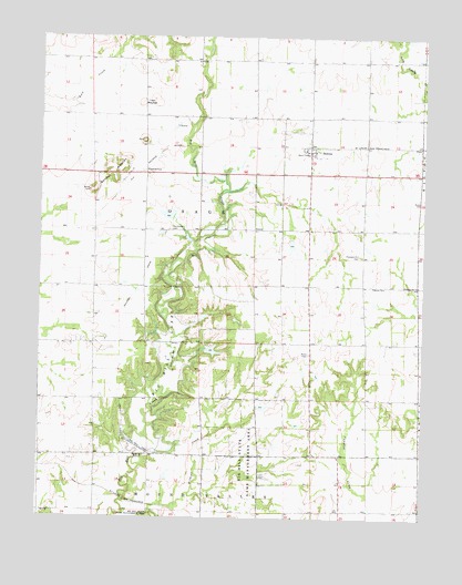 Dennis, KS USGS Topographic Map