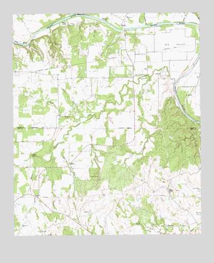 Dennis, TX USGS Topographic Map