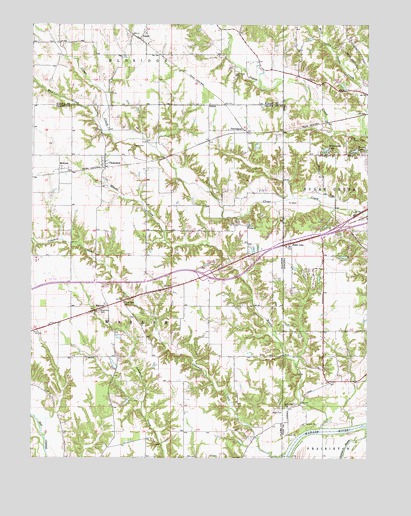Dennison, IL USGS Topographic Map