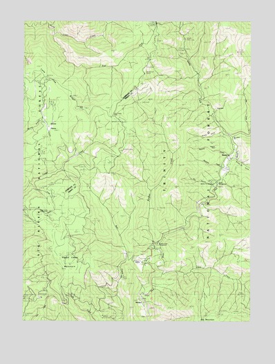 Denny, CA USGS Topographic Map