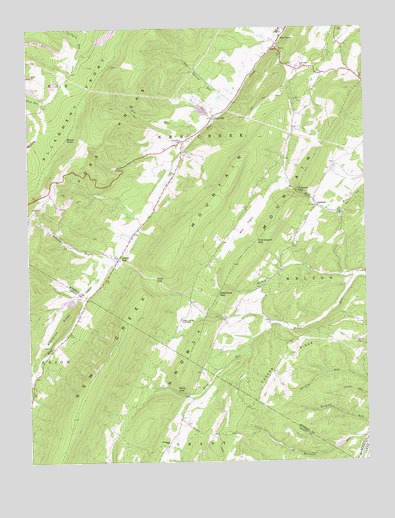 Antioch, WV USGS Topographic Map