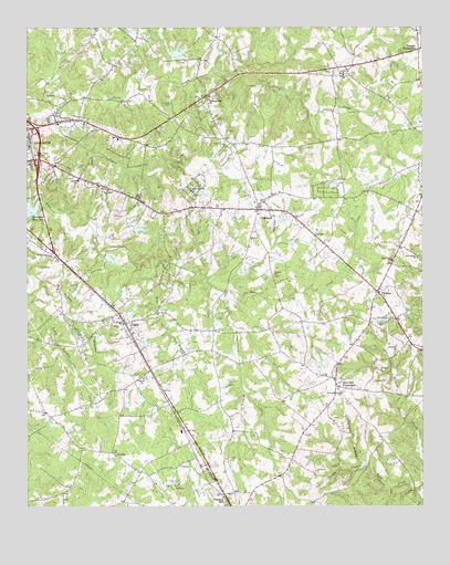 Antioch, SC USGS Topographic Map