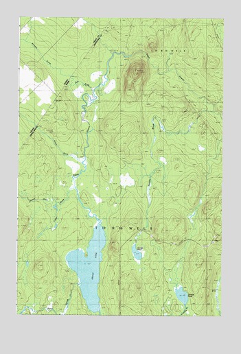Depot Lake, ME USGS Topographic Map