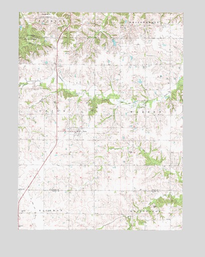 Derby, IA USGS Topographic Map