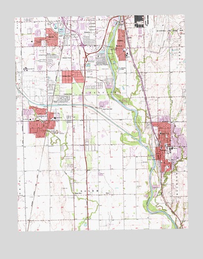 Derby, KS USGS Topographic Map