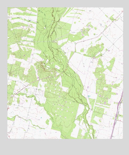 Derby, TX USGS Topographic Map