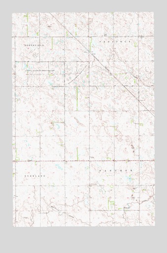 Derrick, ND USGS Topographic Map