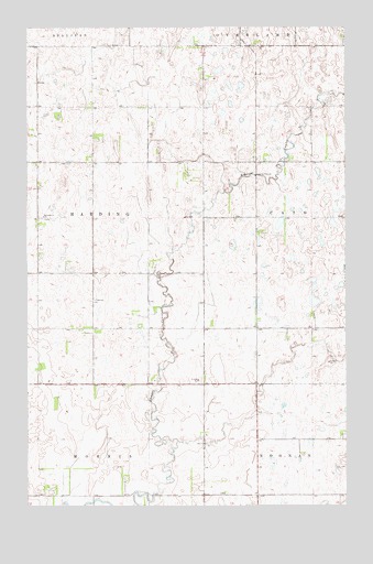 Derrick SW, ND USGS Topographic Map