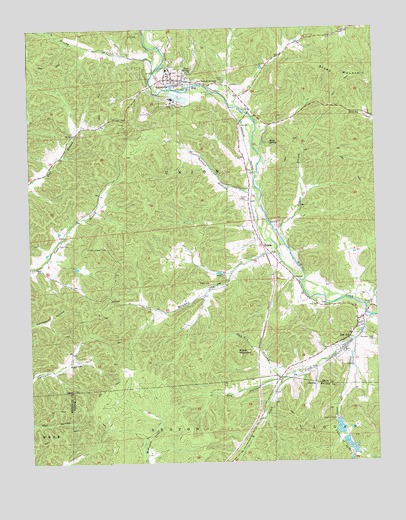 Des Arc, MO USGS Topographic Map