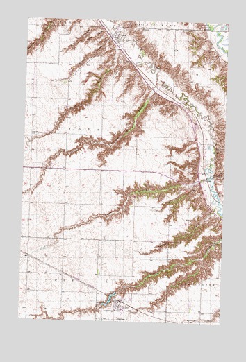 Des Lacs, ND USGS Topographic Map