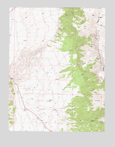 Desatoya Peak, NV USGS Topographic Map