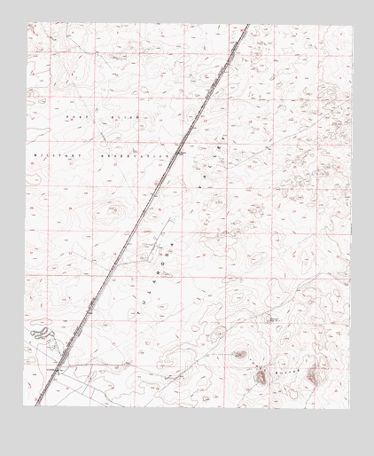 Desert, NM USGS Topographic Map