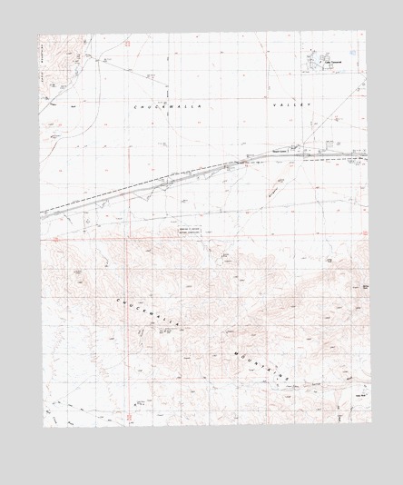 Desert Center, CA USGS Topographic Map