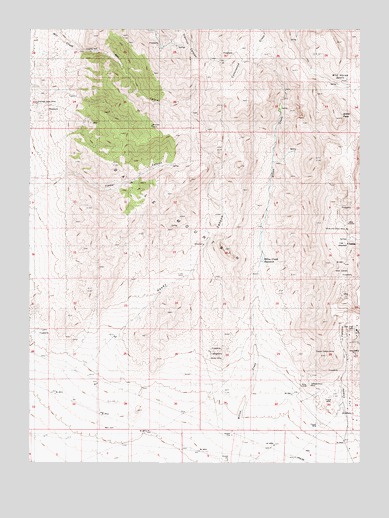 Antler Peak, NV USGS Topographic Map