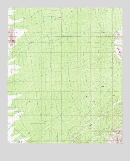 Desert Peak, AZ USGS Topographic Map