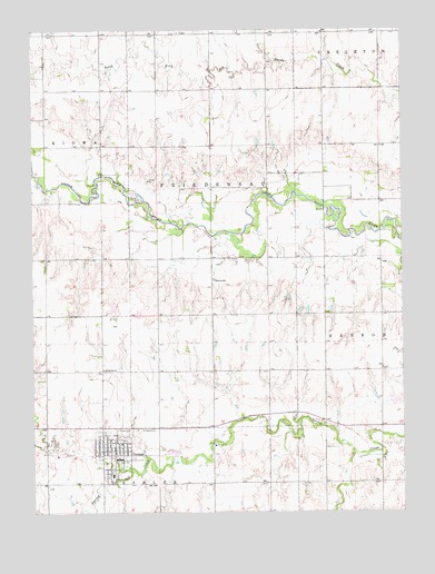 Deshler, NE USGS Topographic Map
