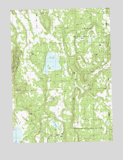 Antler Point, OR USGS Topographic Map