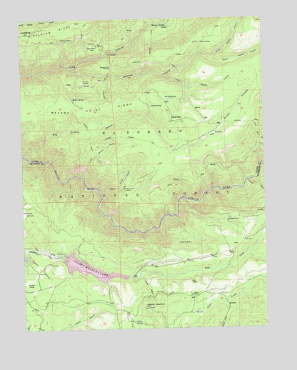 Devil Peak, CA USGS Topographic Map