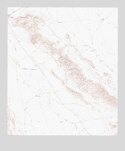 Devil Ridge, TX USGS Topographic Map