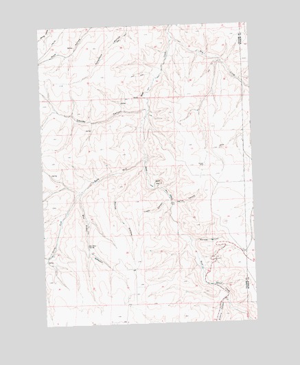 Devils Gap, OR USGS Topographic Map