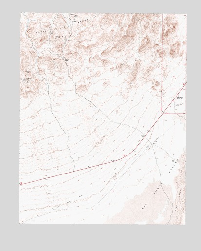 Devils Gate, NV USGS Topographic Map