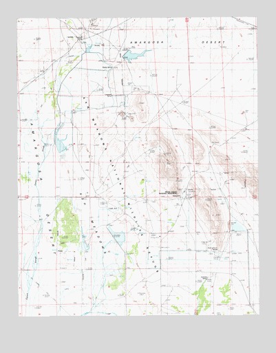Devils Hole, NV USGS Topographic Map