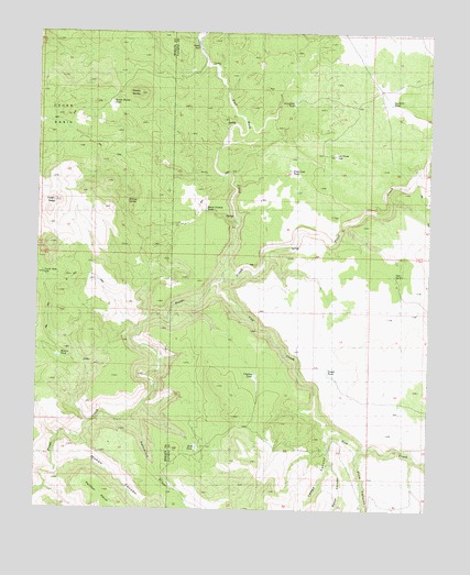 Devils Hump, AZ USGS Topographic Map