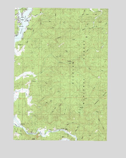 Devils Lake, OR USGS Topographic Map