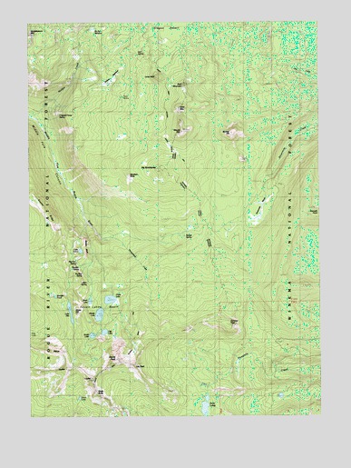 Devils Peak, OR USGS Topographic Map