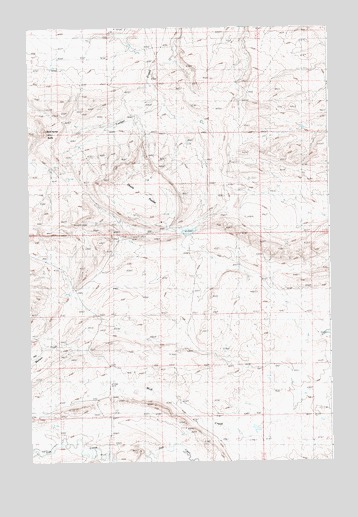 Devils Pocket, MT USGS Topographic Map