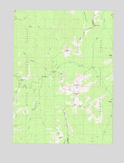 Devils Punchbowl, CA USGS Topographic Map